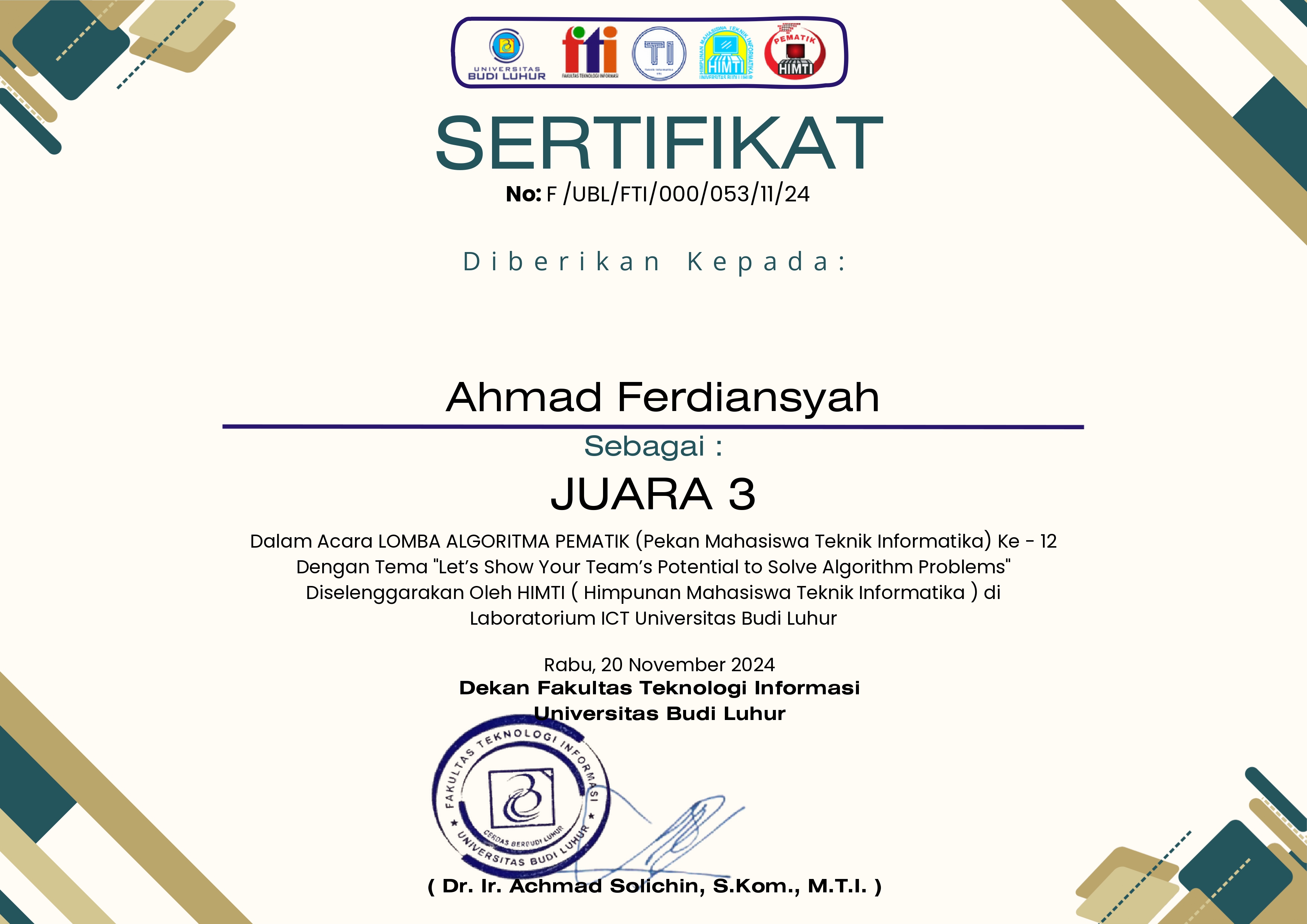 Lomba Algoritma Programming